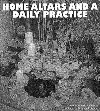Home Altars and a Daily Practice